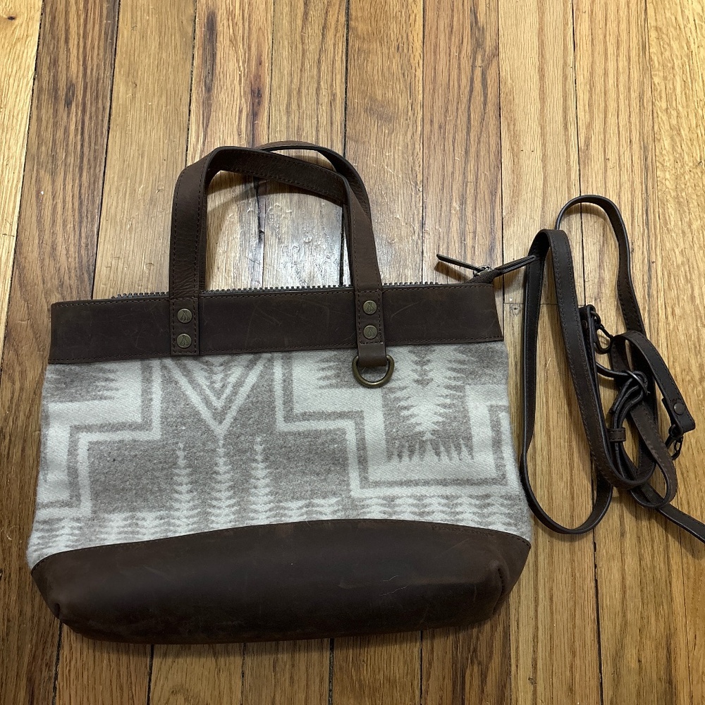 Mini Pendleton Tote